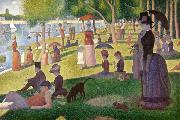 Sunday Afternoon of the Island of La Grande Jatte (mk09) Georges Seurat